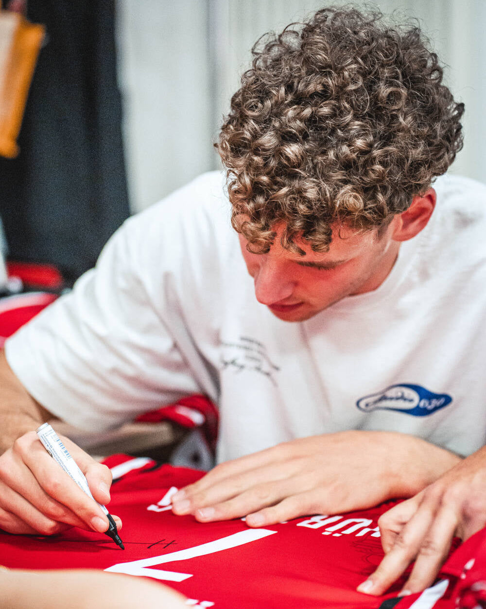WB | signiertes Hannes Steinbach Home Jersey (2024/2025) - Fitness First Würzburg Baskets
