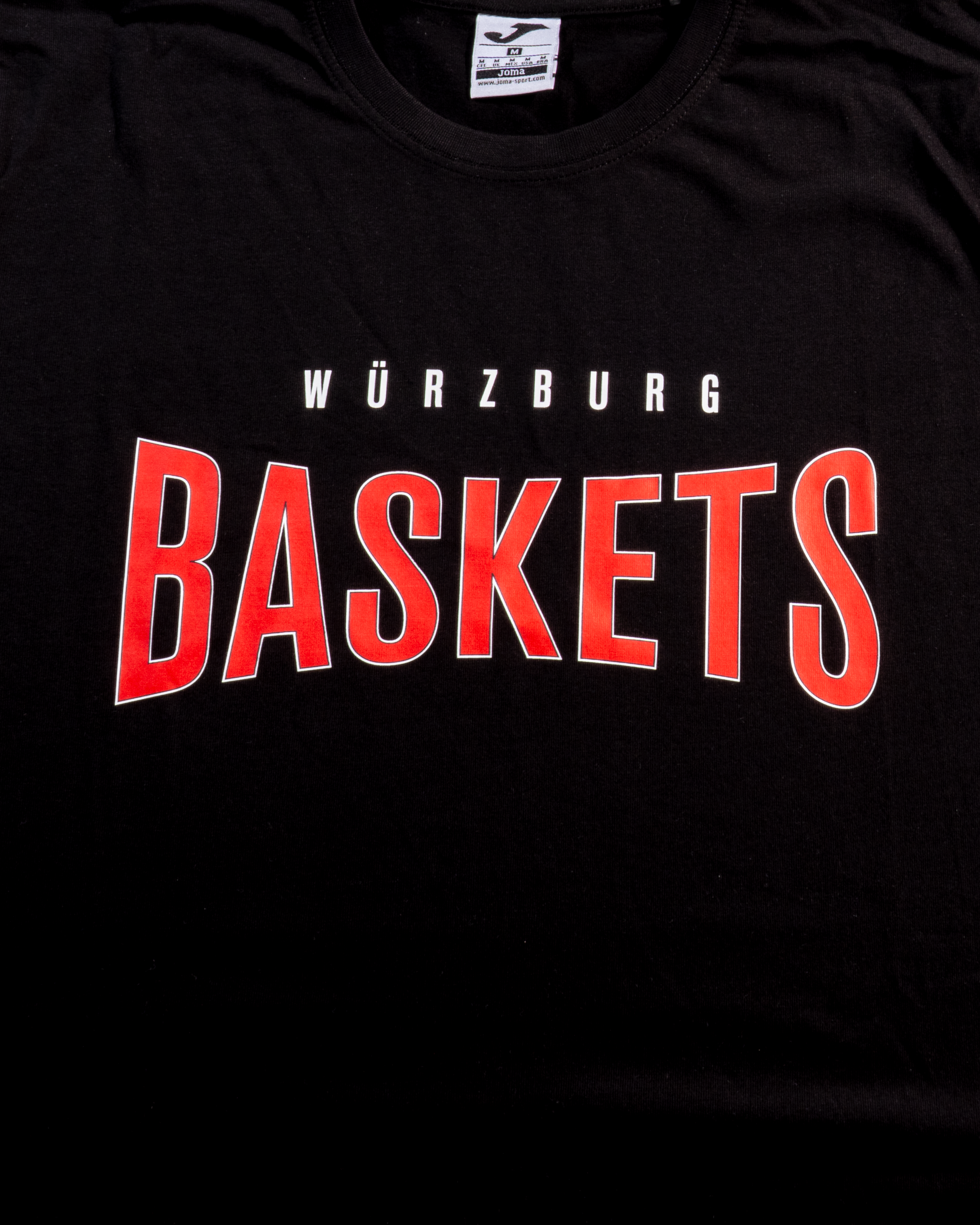 WB | College T-Shirt schwarz - Fitness First Würzburg Baskets