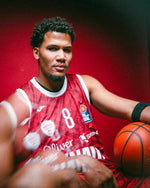 WB | BBL Trikot HOME 2026/2027 rot (nur Ligaflock) - Fitness First Würzburg Baskets